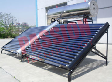 1000L thép không gỉ năng lượng mặt trời Máy nước nóng sơ tán ống Collector Với Feeding Tank