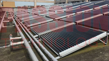 Ngang loại sơ tán ống năng lượng mặt trời thu nhiệt cho công suất lớn nước nóng