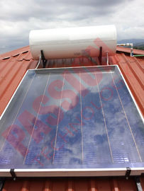 Rooftop áp lực tấm phẳng máy nước nóng năng lượng mặt trời, năng lượng mặt trời Powered nóng Blue Film Coating