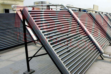 600 ống sơ tán Bộ thu năng lượng mặt trời Phòng lưu thông mở vòng tuần hoàn 2000L Máy nước nóng