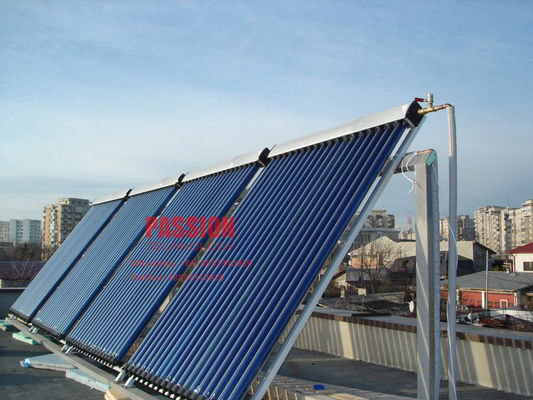 30 ống Bộ thu năng lượng mặt trời có áp suất 24 * 90mm Ống dẫn nhiệt Ống thu nhiệt bằng năng lượng mặt trời