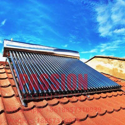 316L Stainelsss thép mặt trời máy sưởi nước 300L áp suất ống nhiệt thu hút năng lượng mặt trời