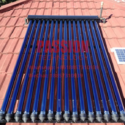 25 ống nhiệt Ống thu nhiệt Máy nước nóng năng lượng mặt trời 250L