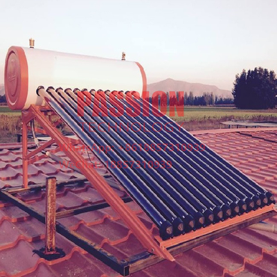 Máy nước nóng năng lượng mặt trời áp suất 200L 20 ống Bộ thu năng lượng mặt trời áp suất cao