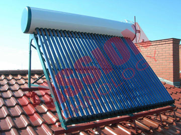 Máy nước nóng năng lượng mặt trời bằng phẳng, Ống đồng Máy nước nóng năng lượng mặt trời để giặt