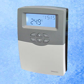 Bộ điều khiển kỹ thuật số Máy nước nóng năng lượng mặt trời áp suất màu trắng SR609C