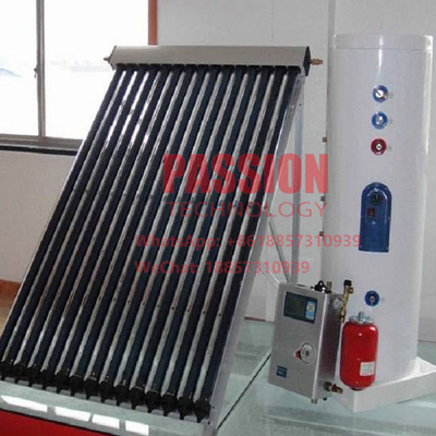 500L Split áp suất mặt trời máy sưởi nước đồng cuộn 50tubes ống dẫn nhiệt Solar thu thập