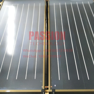 Tấm thu năng lượng mặt trời tấm phẳng 2,5m2 Bảng điều khiển máy nước nóng năng lượng mặt trời cách nhiệt EPDM