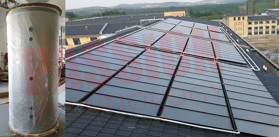 2000L tấm phẳng áp suất mặt trời máy sưởi nước tấm phẳng mặt trời sưởi ấm bộ sưu tập